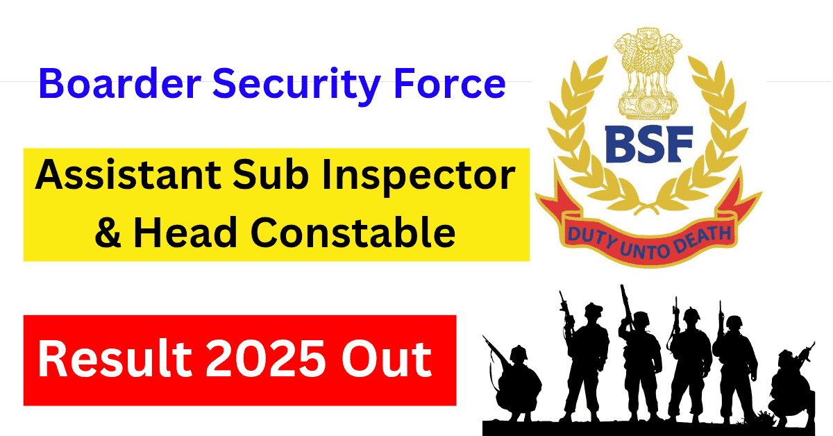 BSF HCM and ASI Result 2025